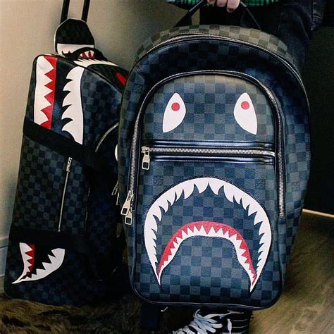 bape louis vuitton backpack|louis vuitton rucksack bag.